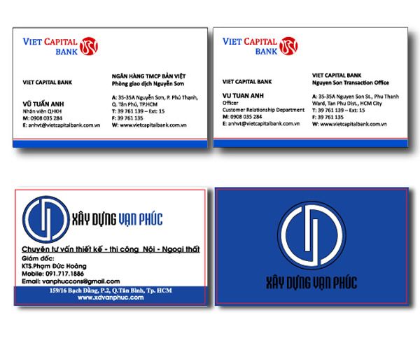 In Card visit, Danh thiếp giá rẻ